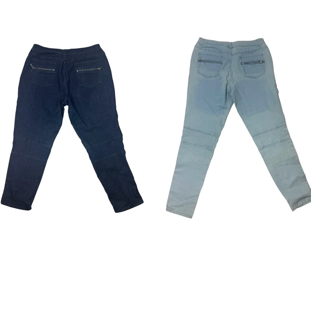Lot of 2 Serena William's Signature Statement Stretch Jeans Women's Size 14 - Picture 3 of 13